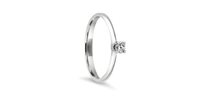 Anello Promesse Donna in Oro bianco Diamante TH19007A